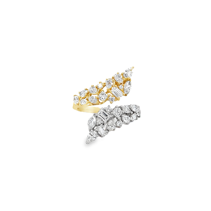 Multi-Shape Diamond Cluster Bypass Ring